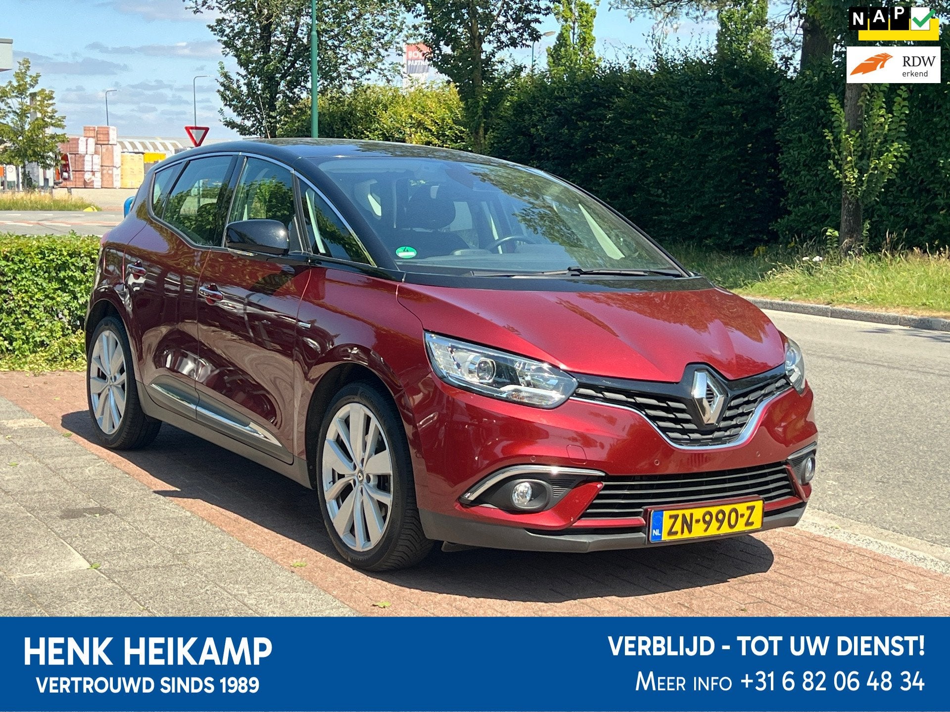 Renault Scénic 1.3 TCe Limited *Dlr. Onderhouden|, Voorwielaandrijving, 745 kg, Euro 6, 4 cilinders