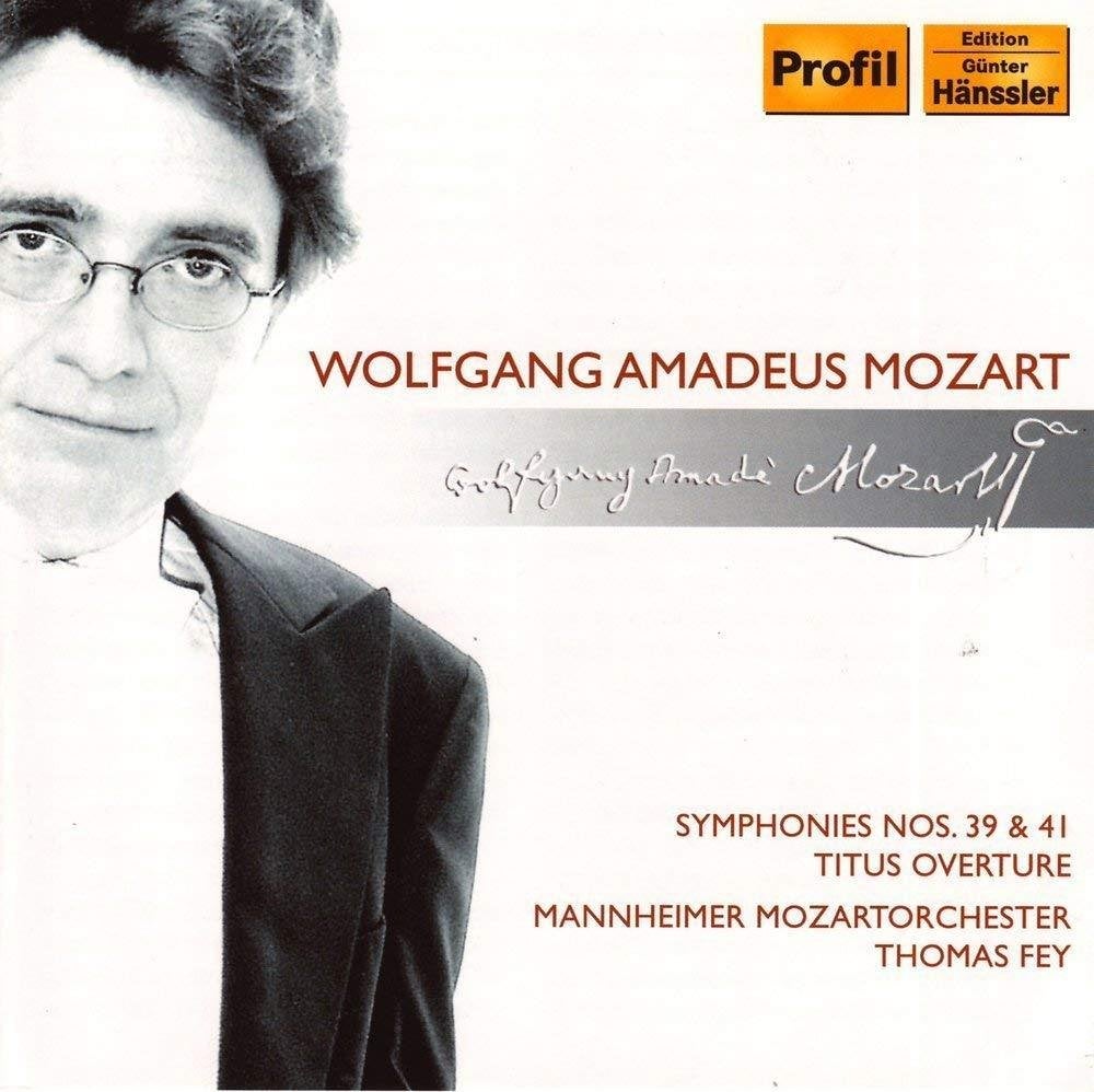 Cd Mozart : Symphonies nr 39 & 41 Thomas Fey, Ophalen of Verzenden, Zo goed als nieuw, Classicisme, Orkest of Ballet