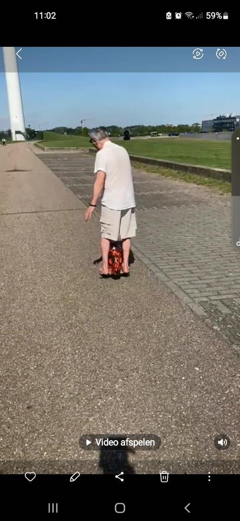 Onewheelbalance Escoot, Ophalen, Zo goed als nieuw