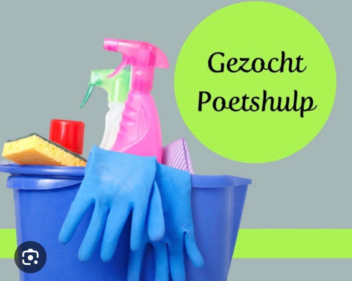 POETSHULP GEZOCHT !