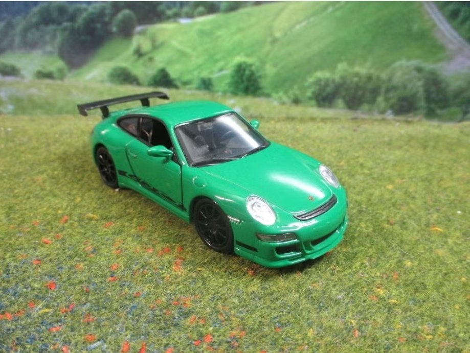 1:36 Porsche 911 Turbo 964 - Welly, Ophalen of Verzenden, Zo goed als nieuw, Auto, Overige merken