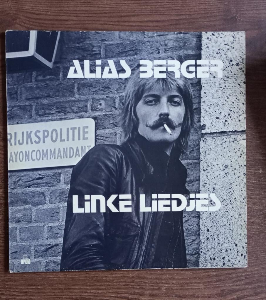 Alias Berger - Linke Liedjes lp (piraat), Cd's en Dvd's, Vinyl | Nederlandstalig, Gebruikt, Verzenden, 1970 - 1979, Levenslied of Smartlap