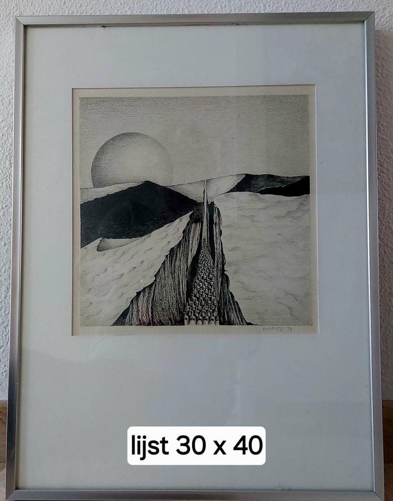 Zonder titel, Antiek en Kunst, Ophalen