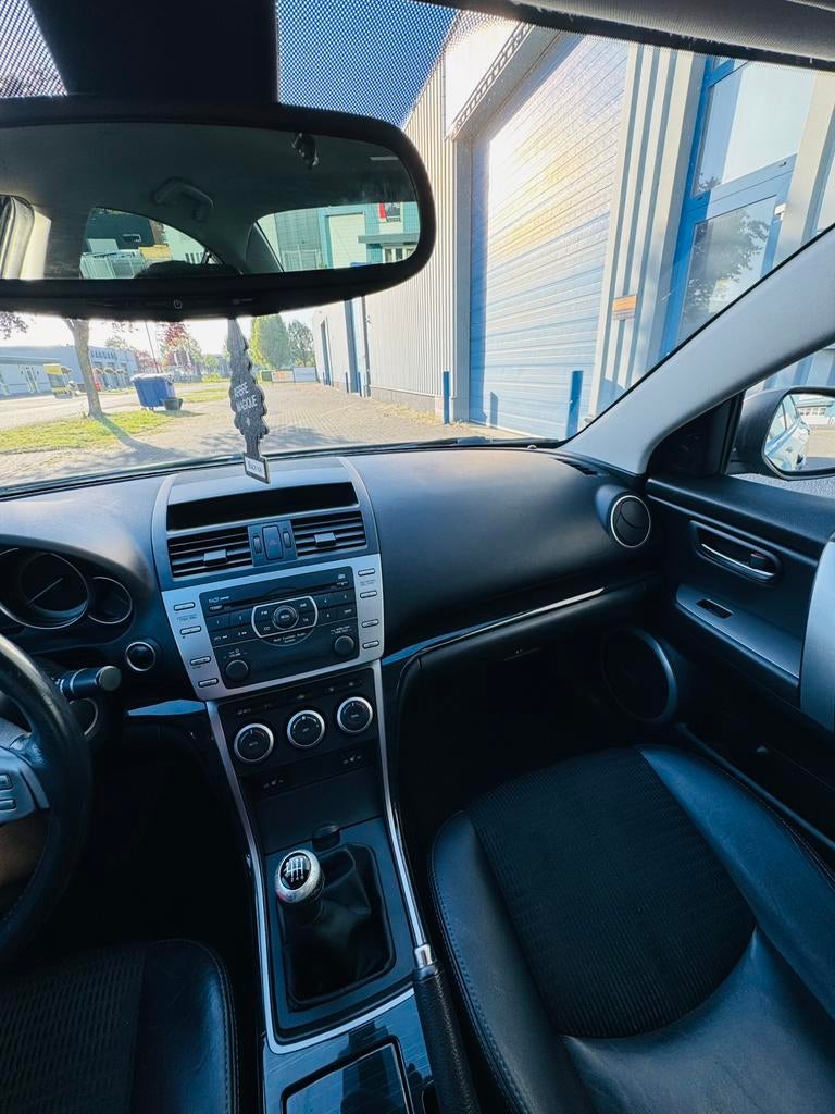 Mazda 6 2.2 Citd 156KW Sedan 2009 Grijs, Auto's, Voorwielaandrijving, 4 cilinders, Origineel Nederlands, 2184 cc