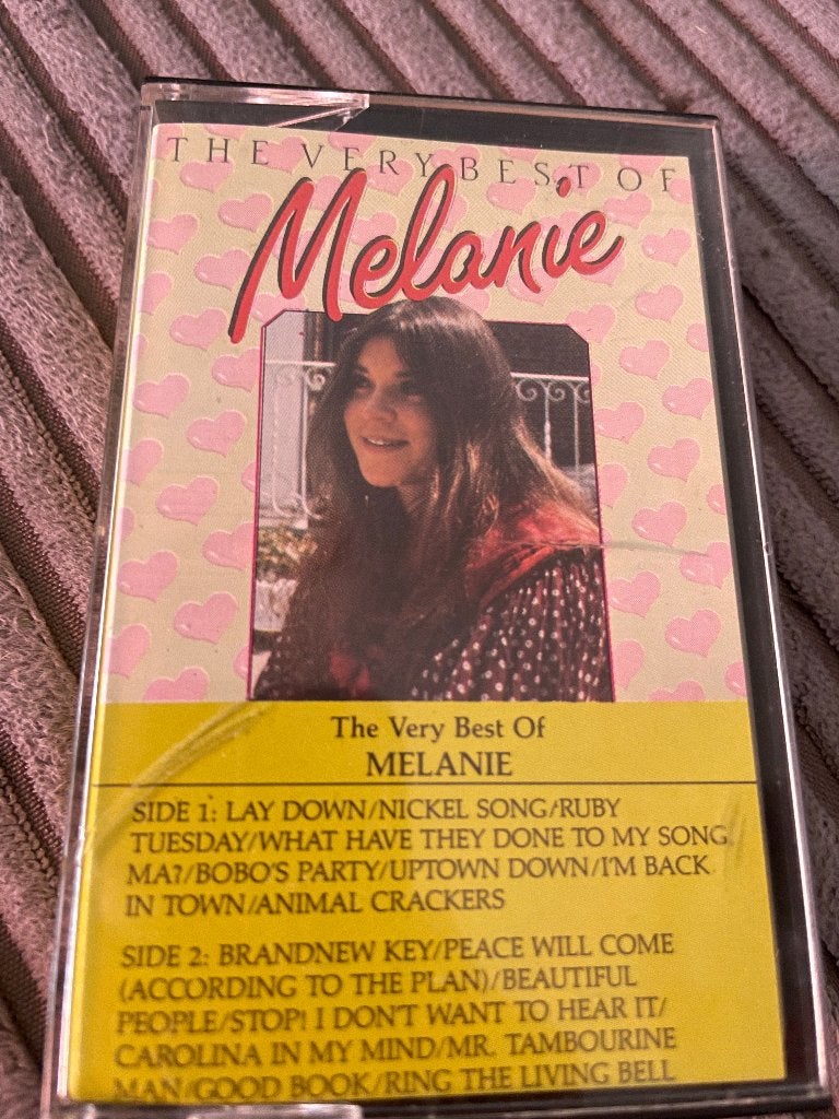 Cassette bandje Melanie, Cd's en Dvd's, Cassettebandjes, Gebruikt, Overige genres, 1 bandje, Ophalen of Verzenden