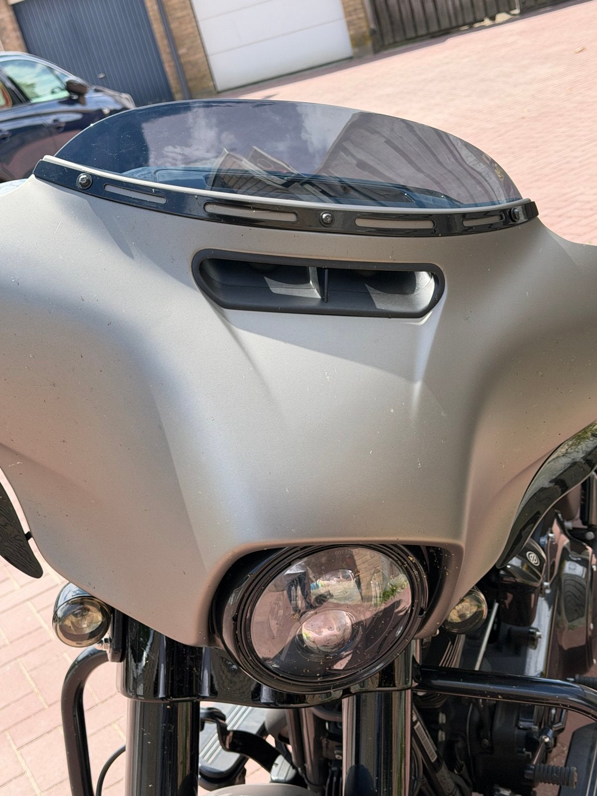 Harley-Davidson street Glide Windscherm Smoke, Motoren, Accessoires | Overige, Zo goed als nieuw, Ophalen of Verzenden