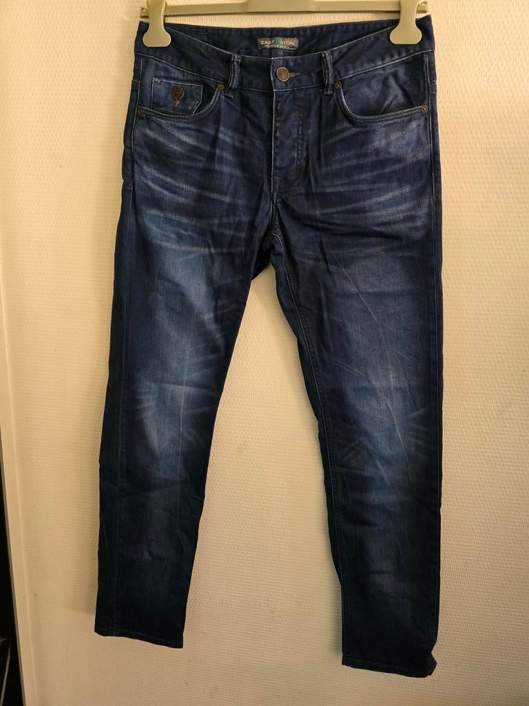 Cast Iron Flask Regular Fit heren Jeans - Maat  w30/l32, Blauw, W32 (confectie 46) of kleiner, Ophalen of Verzenden, Zo goed als nieuw