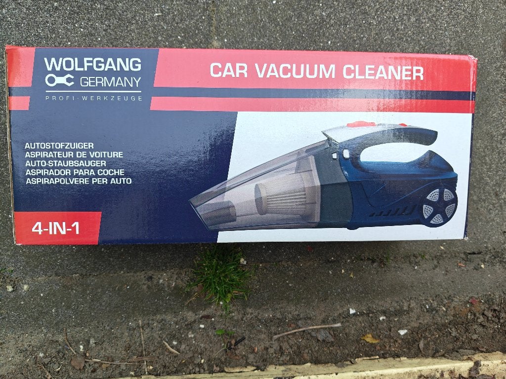 Wolfgang auto stofzuiger nieuw in doos, Ophalen of Verzenden, Nieuw, Reservoir