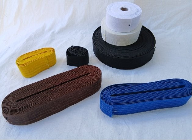 Partij breed elastiek, totaal rond 25 meter, ., Nieuw, Ophalen of Verzenden, .
