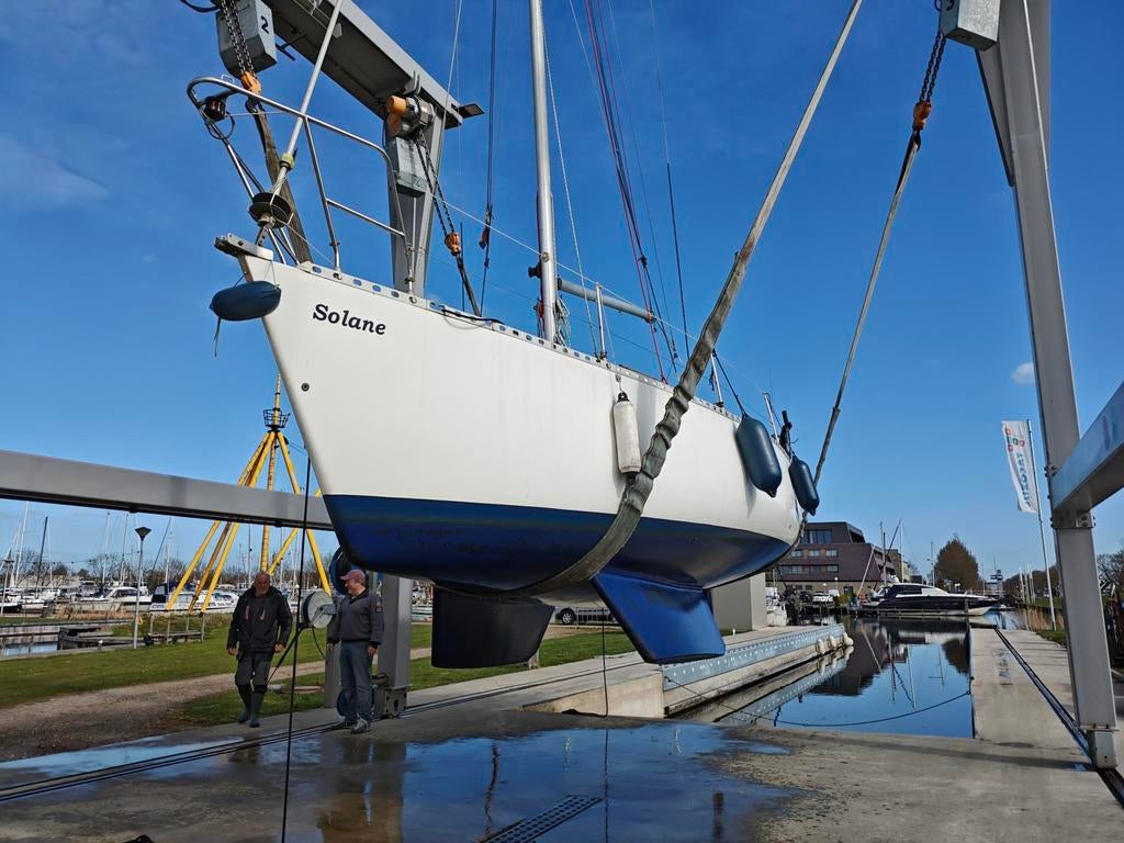 IN PRIJS VERLAAGD! Kimkieler biloup 9 meter met ligplaats, Ophalen, Gebruikt, Binnenboordmotor, 1.80 meter