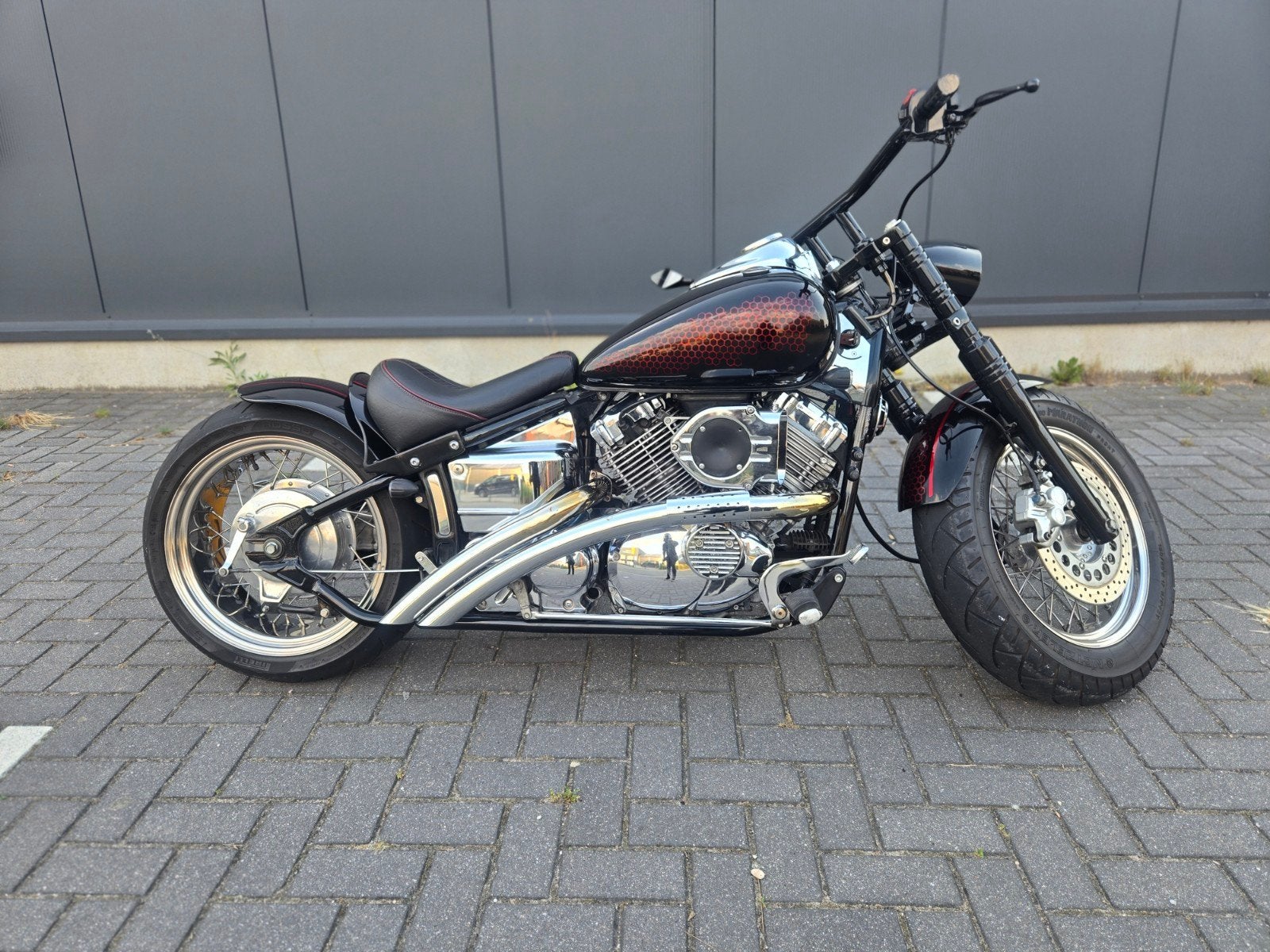 Yamaha Dragstar 650 Custom showbike XVS650, Motoren, Motoren | Yamaha, 2 cilinders, Occasion, Chopper, Particulier