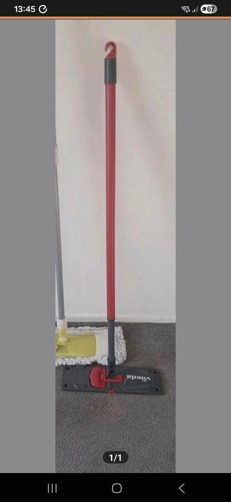 Vileda Mop - Handige en Efficiënte Schoonmaakhulp, Ophalen of Verzenden