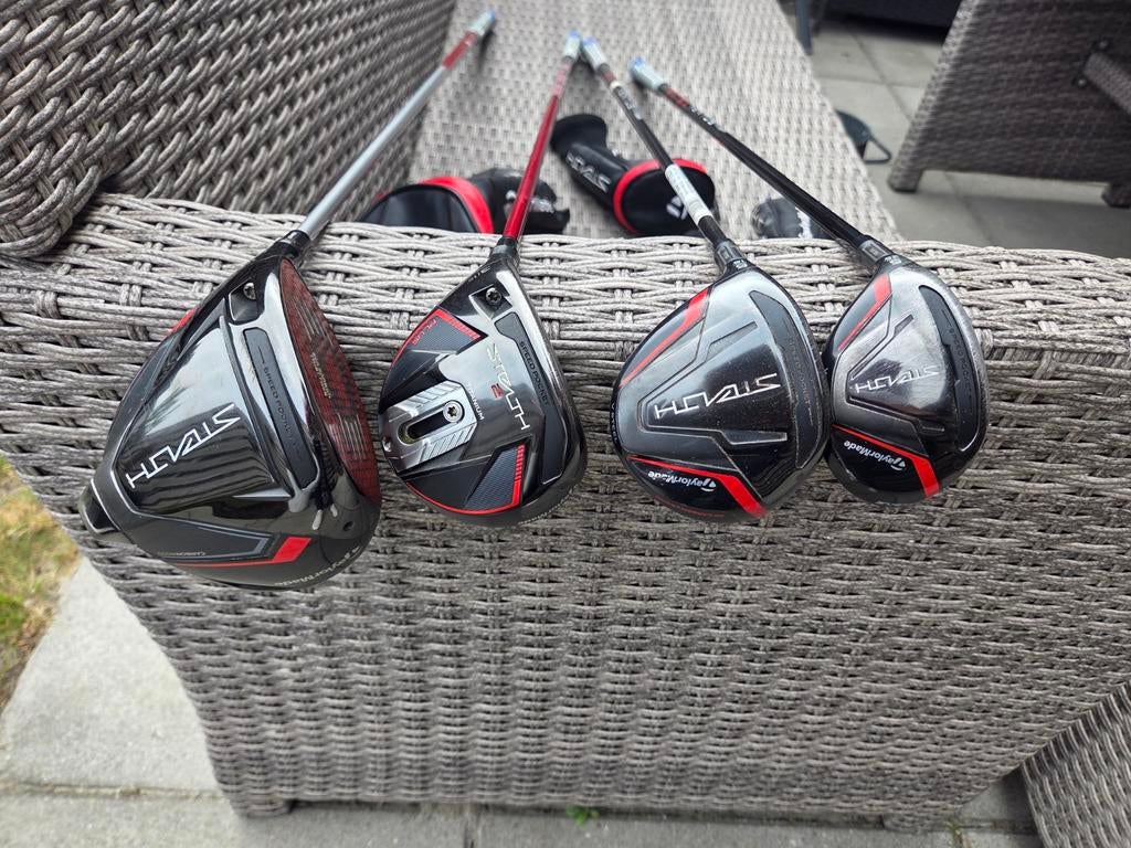 Linkshandig Golfset: Driver, Woods, IJzers en wedges, Sport en Fitness, Golf, Set, Ophalen of Verzenden
