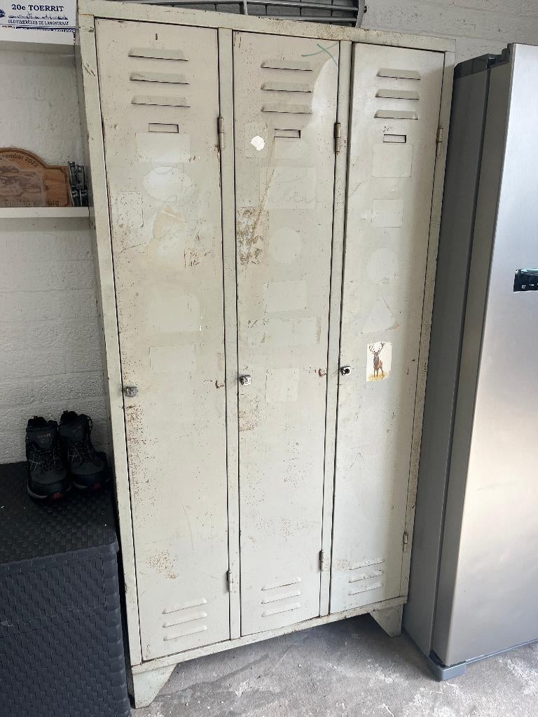 Locker kast, Ophalen, Gebruikt, Vintage