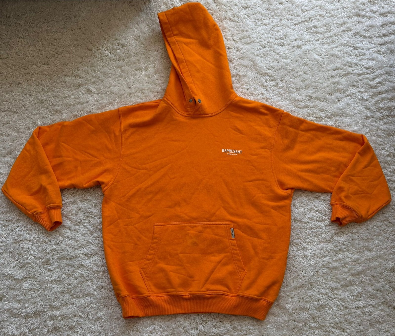 Represent Owners Club Hoodie Oranje Maat M, Ophalen of Verzenden, Zo goed als nieuw, Maat 48/50 (M), Oranje