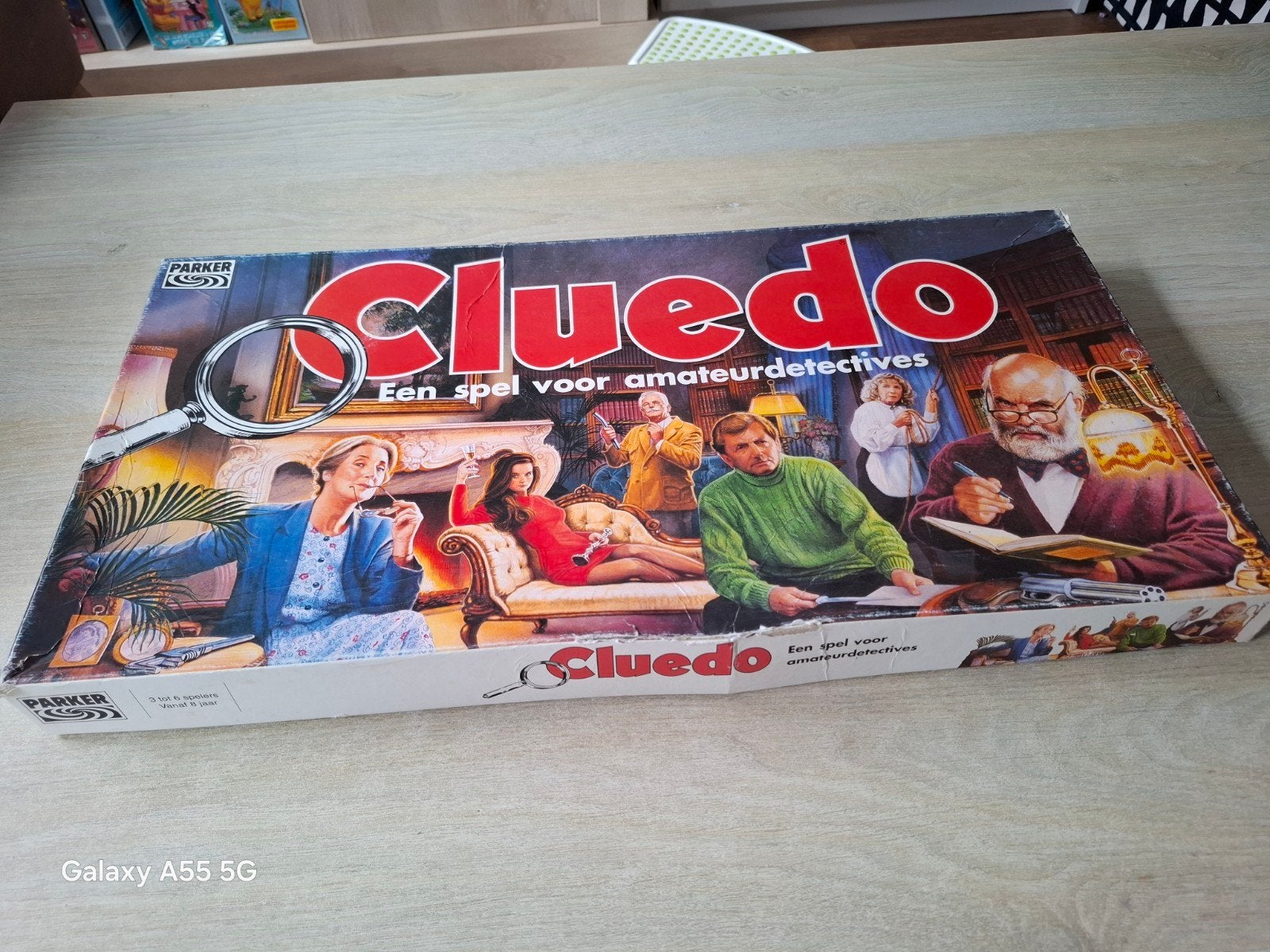 Cluedo Bordspel - Klassiek Detective Spel, Hobby en Vrije tijd, Gezelschapsspellen | Bordspellen, Parker, Gebruikt, Vijf spelers of meer