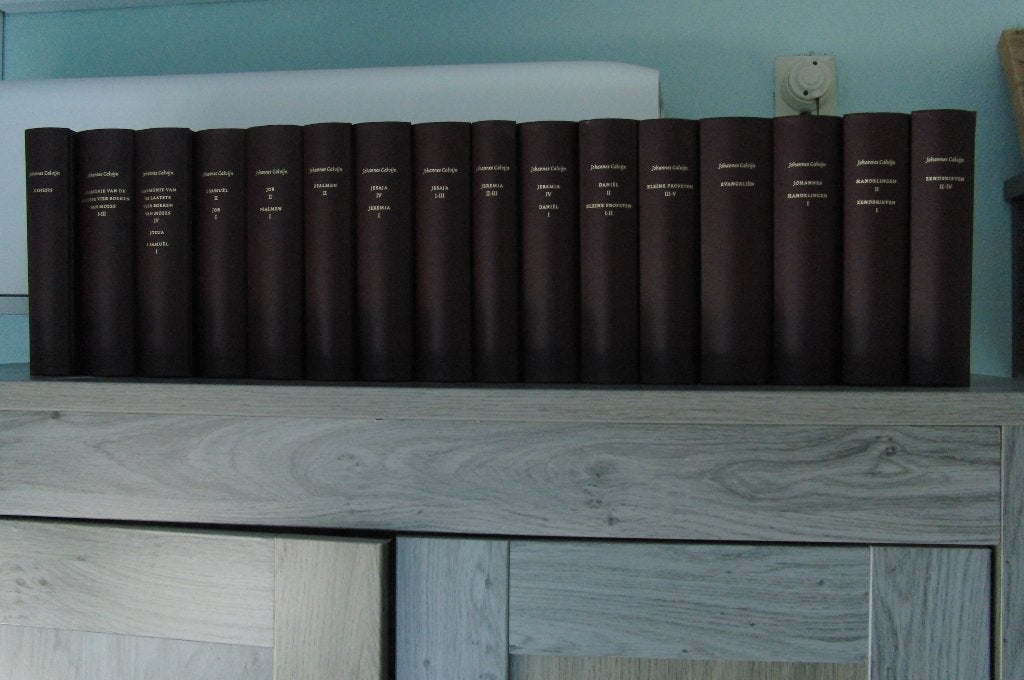 Bijbelverklaring Calvijn 16 delen, Boeken, Godsdienst en Theologie, Ophalen, Zo goed als nieuw, Johannes Calvijn, Christendom | Protestants