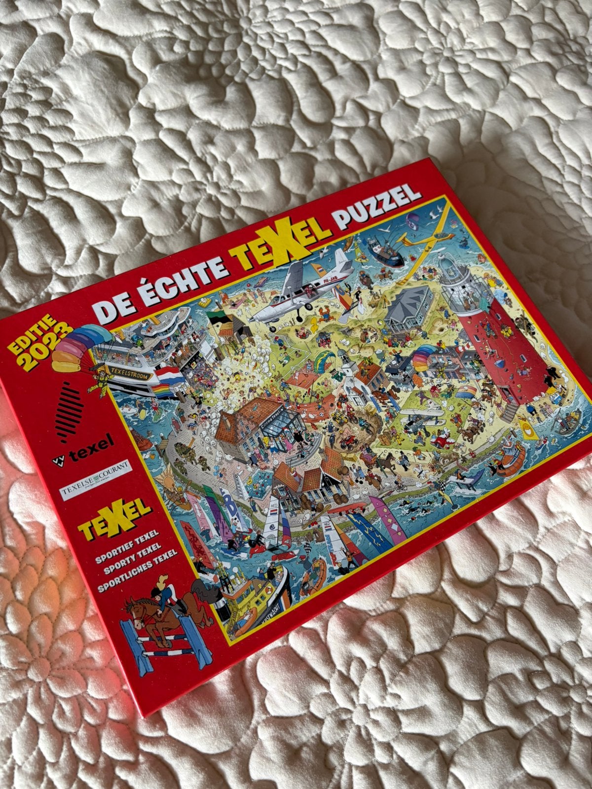 Legpuzzel texel 1000 stukjes, Verzenden, 500 t/m 1500 stukjes, Zo goed als nieuw, Legpuzzel