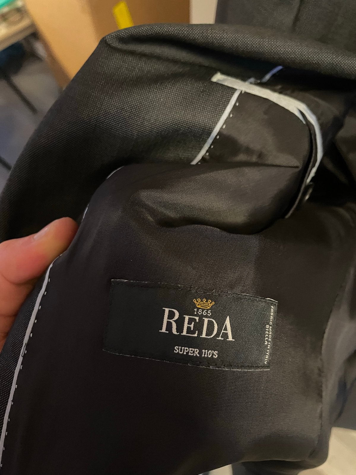 Carl Gross Herenpak Grijs Wol Reda Super 110’s Maat 48/50, Ophalen of Verzenden, Zo goed als nieuw, Maat 48/50 (M), Grijs