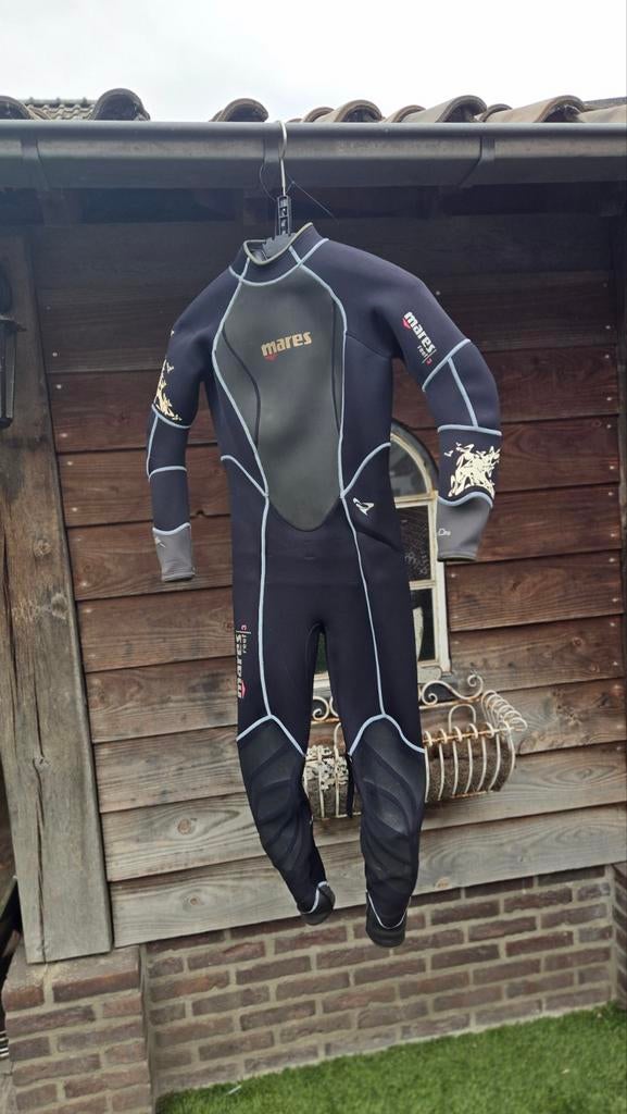 Mares Reef 3 mm dames duikpak/wetsuit maat 4, Ophalen of Verzenden, Nieuw, Duikpak