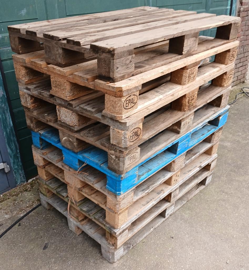Euro pallet EPAL, Ophalen, Minder dan 25 mm, Zo goed als nieuw, Minder dan 200 cm