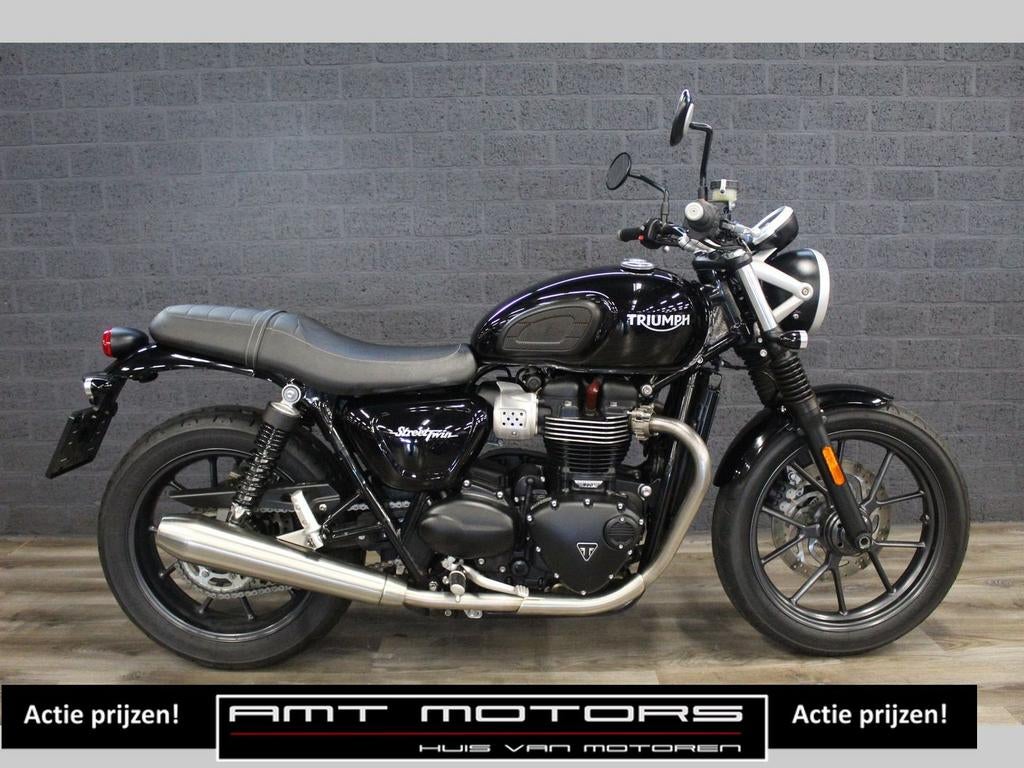 TRIUMPH STREET TWIN (bj 2016), 2 cilinders, Motorrijbewijs A, Bedrijf, Meer dan 35 kW