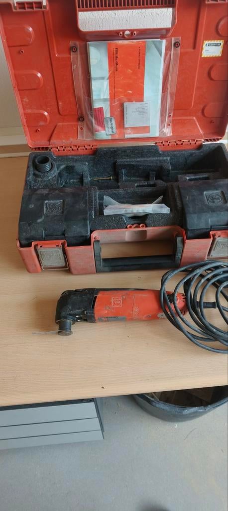 Zo goed als nieuwe Fein zaag 230V, Ophalen