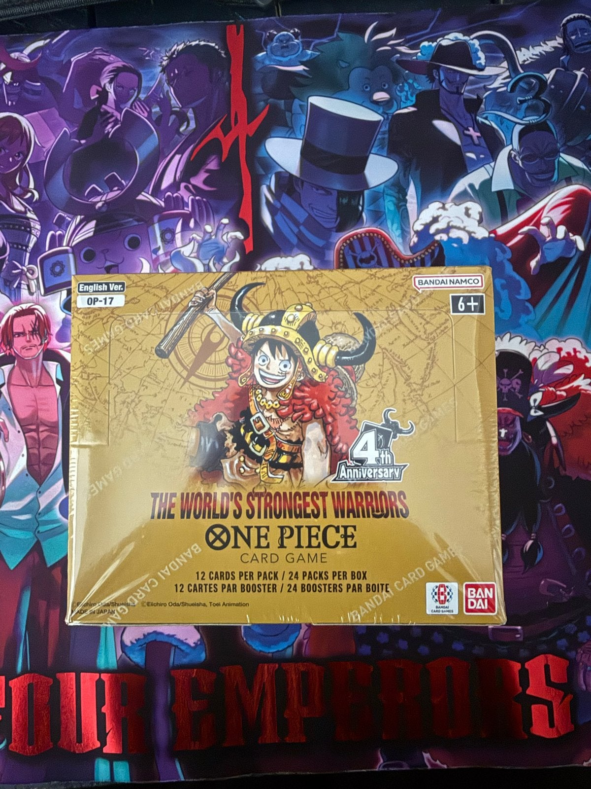 One Piece Card Game: The World's Strongest Warriors OP-17, Ophalen of Verzenden, Nieuw, Boosterbox