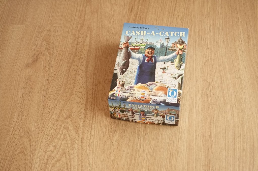 Cash-a-Catch, Vijf spelers of meer, Ophalen, Zo goed als nieuw, Queen Games