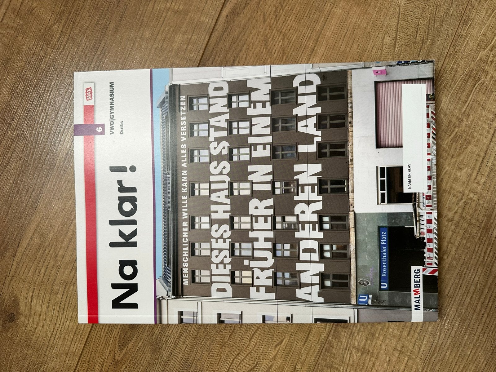 Na klar! 6 vwo/gymnasium Duits lesboek, Ophalen of Verzenden, Gamma, Nieuw