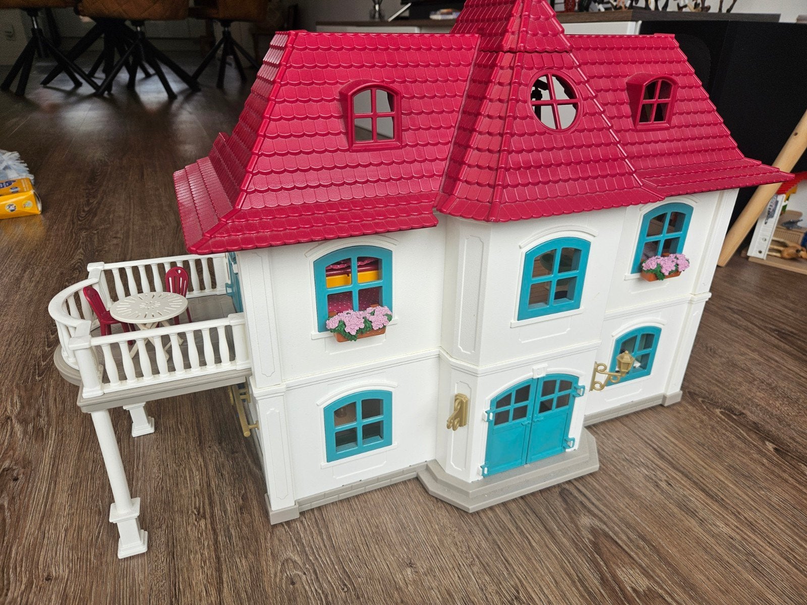 Schleich Landhuis met Stal - Compleet Speelplezier, Ophalen of Verzenden, Zo goed als nieuw, Jongen of Meisje