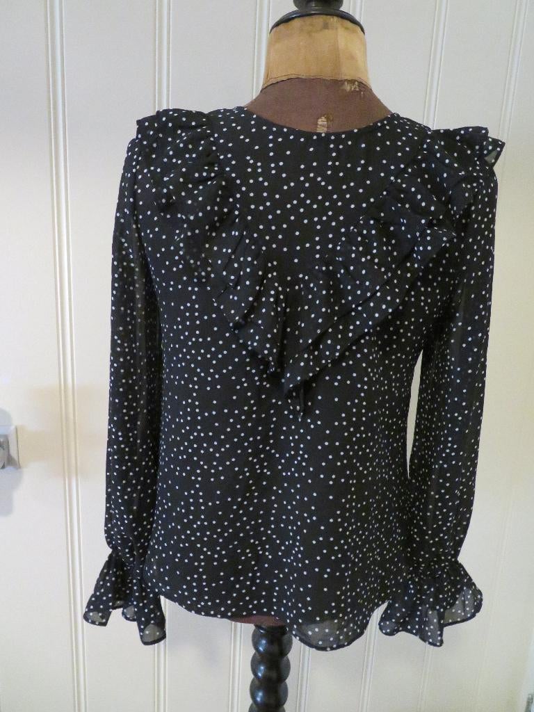 Dames blouse Loavies maat M zwart Z.G.A.N., Kleding | Dames, Blouses en Tunieken, Maat 38/40 (M), Zwart, Ophalen of Verzenden