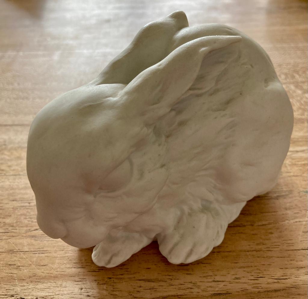 Kaiser Porzellanfigur Hase 518 - Ontwerp W.G. Gawantka, Gebruikt, Ophalen of Verzenden, Klassiek, Wit