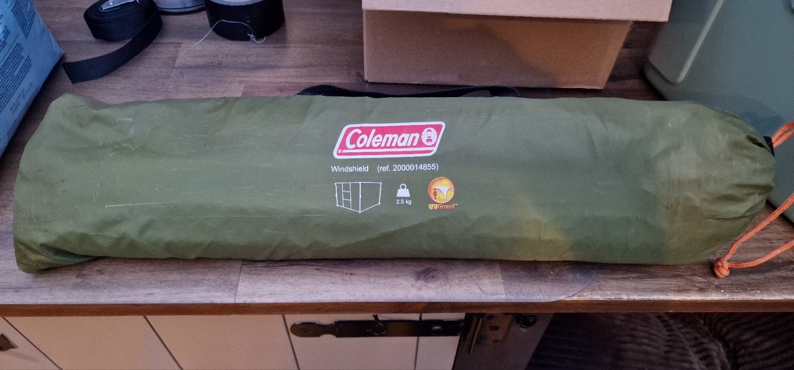 Coleman Windscherm 500x150cm - Groen, Ophalen of Verzenden, Nieuw
