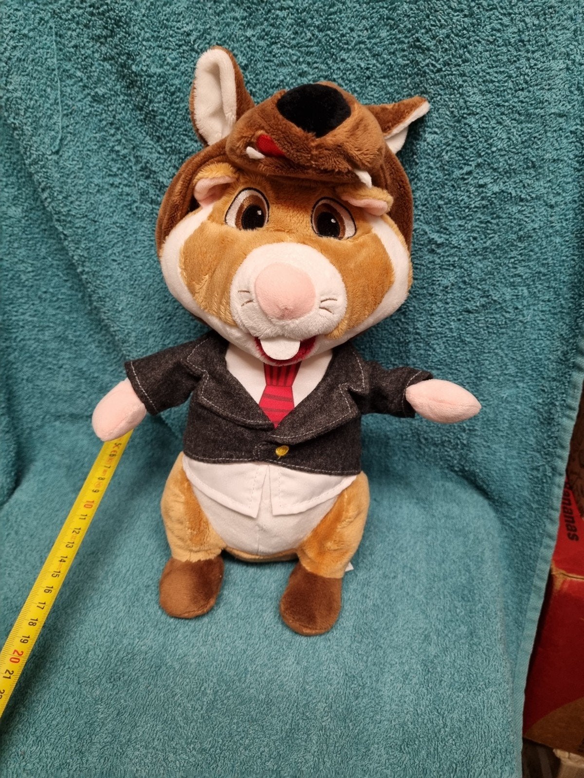 Albertheijn hamster knuffel boze wolf nr 39, Ophalen of Verzenden, Zo goed als nieuw, Overige typen