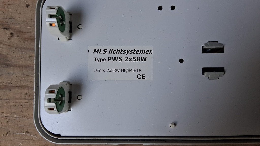 TL armatuur  2x 58 Watt, Gebruikt, Overige typen, Overige fittingen, TL