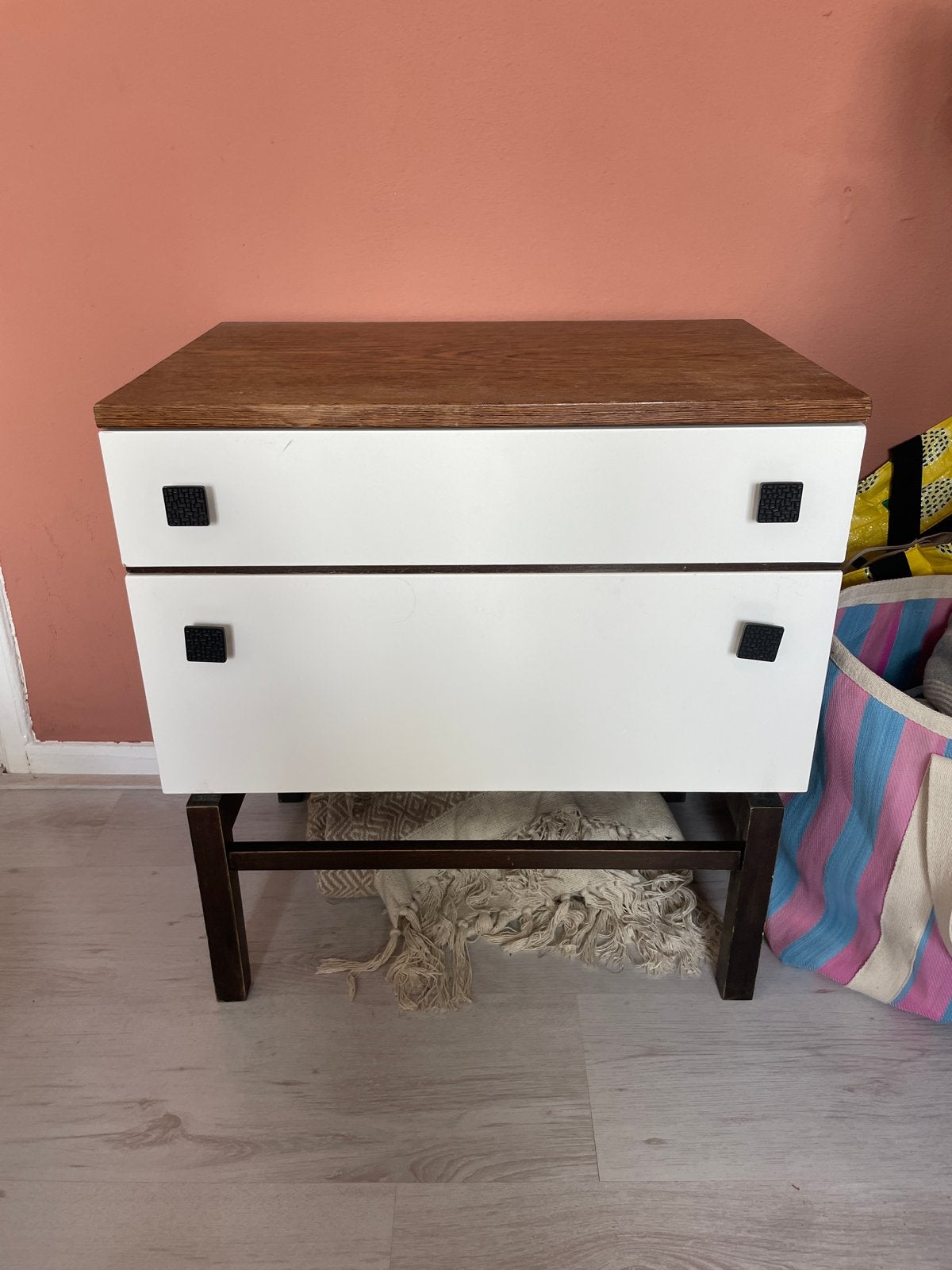 Deens nachtkastje jaren '50 - Vintage design, Ophalen