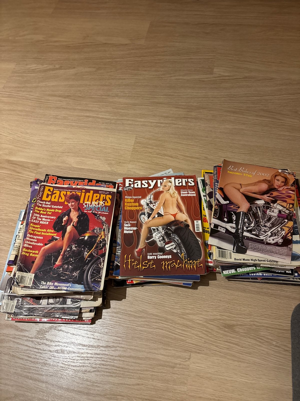 Easyriders tijdschriften 55stuks, Boeken, Ophalen of Verzenden