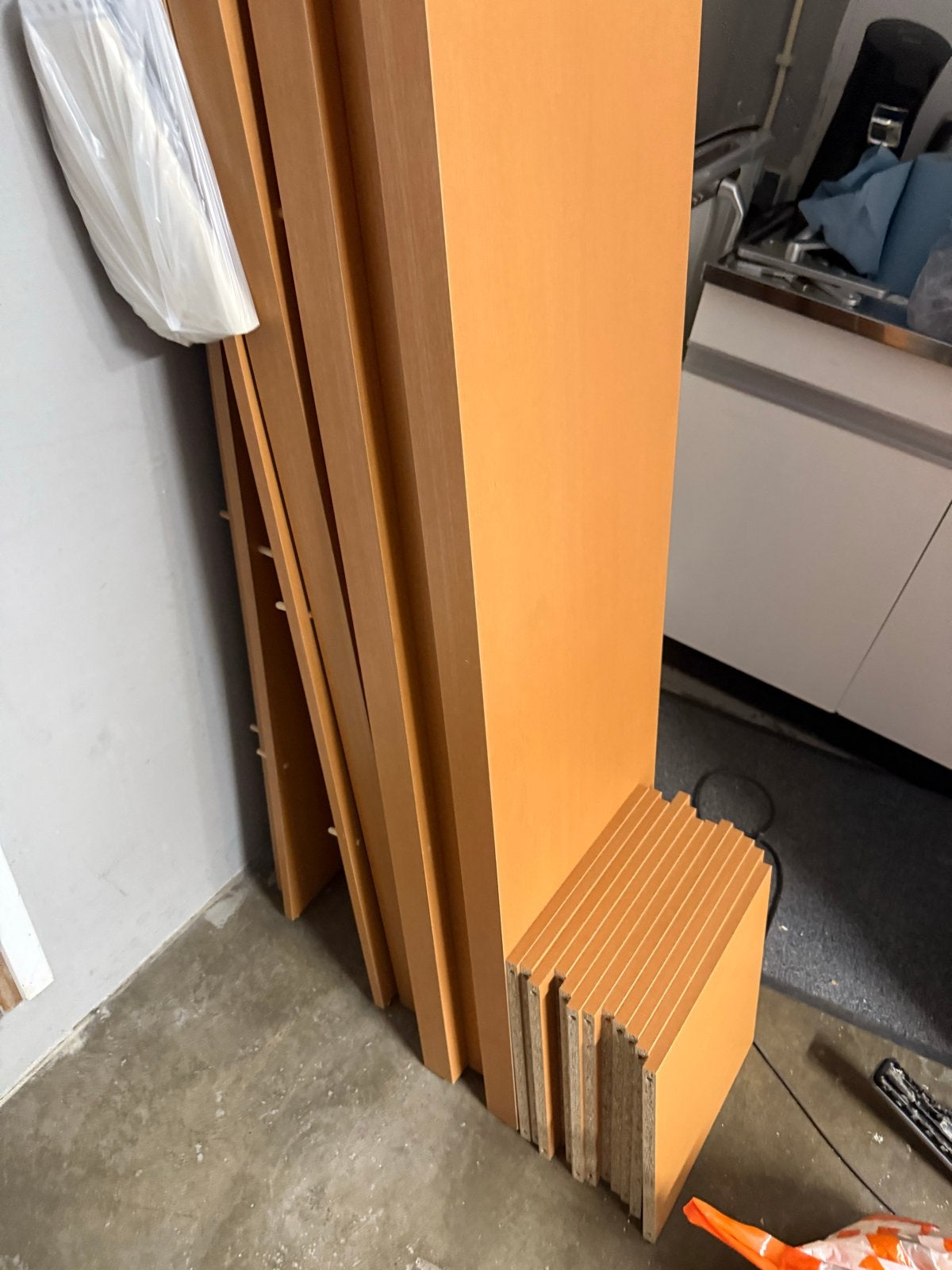 IKEA Expedit Vakkenkast - Oranje, Huis en Inrichting, Kasten | Boekenkasten, Gebruikt, 50 tot 100 cm, 150 tot 200 cm, 25 tot 50 cm