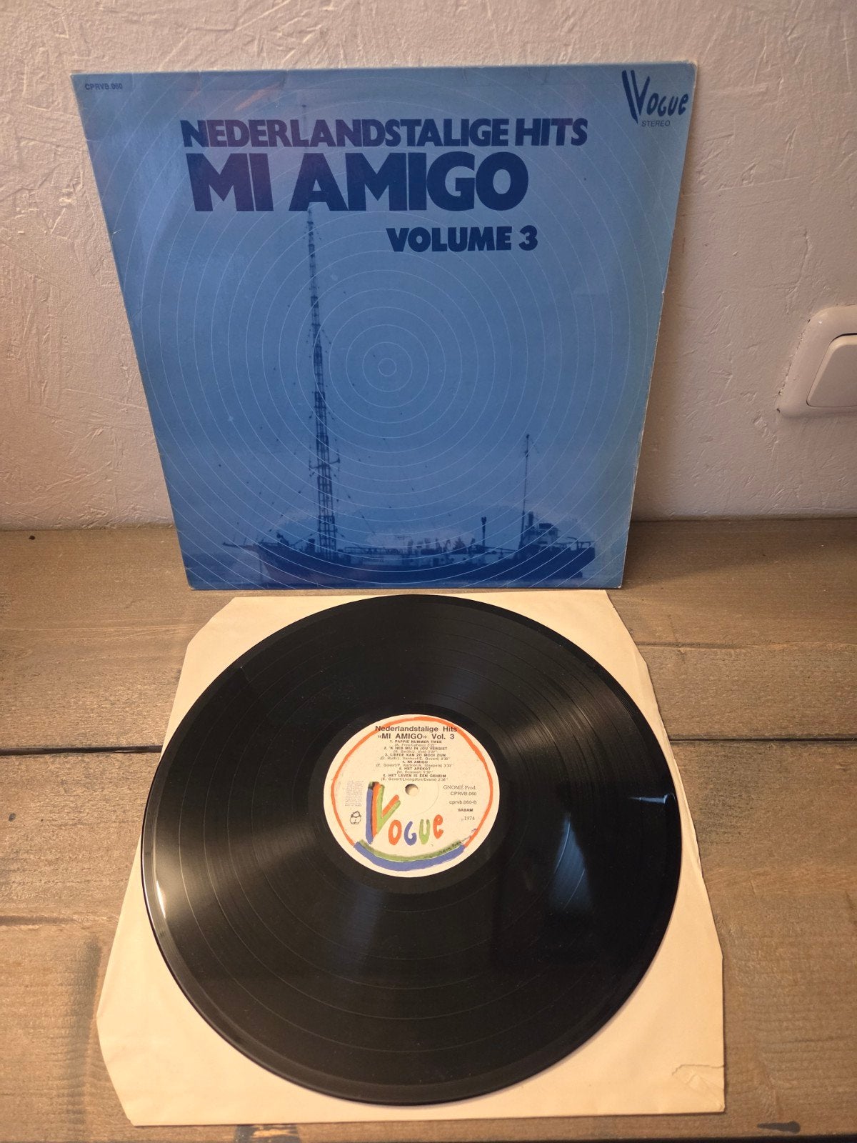 Nederlandstalige Hits Mi Amigo Volume 3 LP Vinyl, Gebruikt, Ophalen of Verzenden, 1970 - 1979, Levenslied of Smartlap