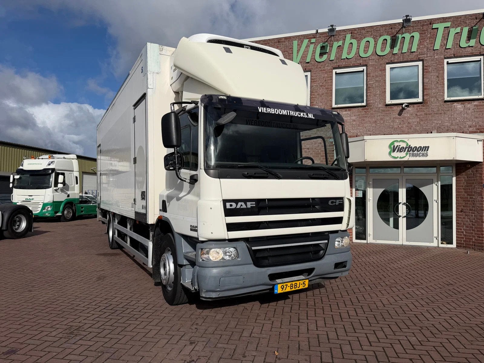DAF CF 65 CF65-300 Koelwagen met klep / Thermoking / Euro5, Automaat, Euro 5, Achterwielaandrijving, Wit