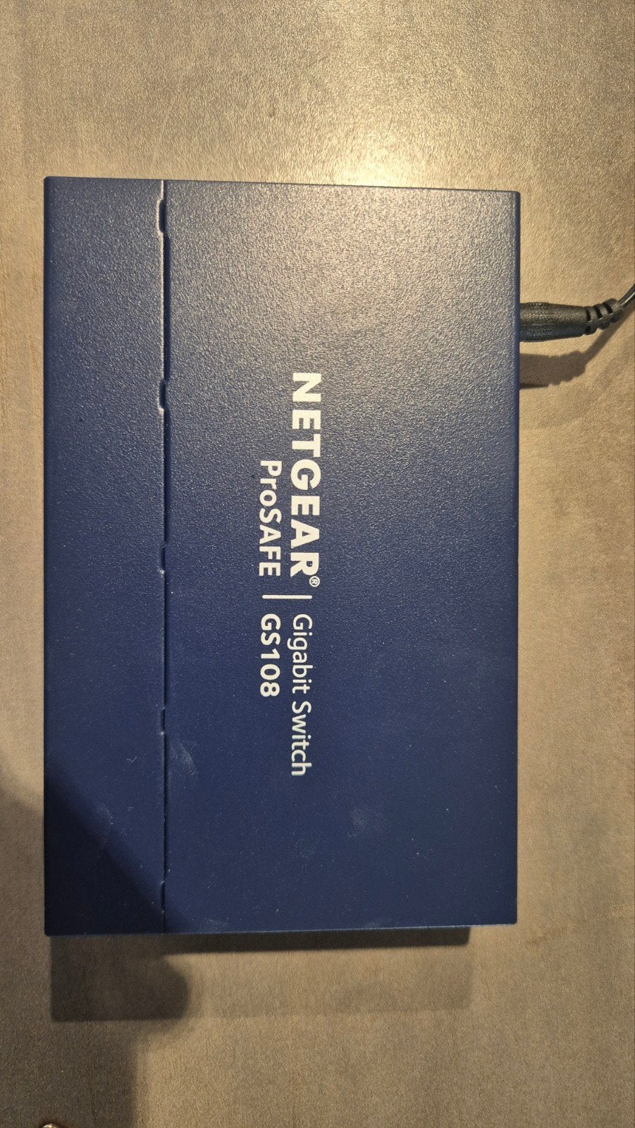 NETGEAR ProSAFE GS108 Gigabit Switch - 8 poorten, Ophalen of Verzenden, Gebruikt