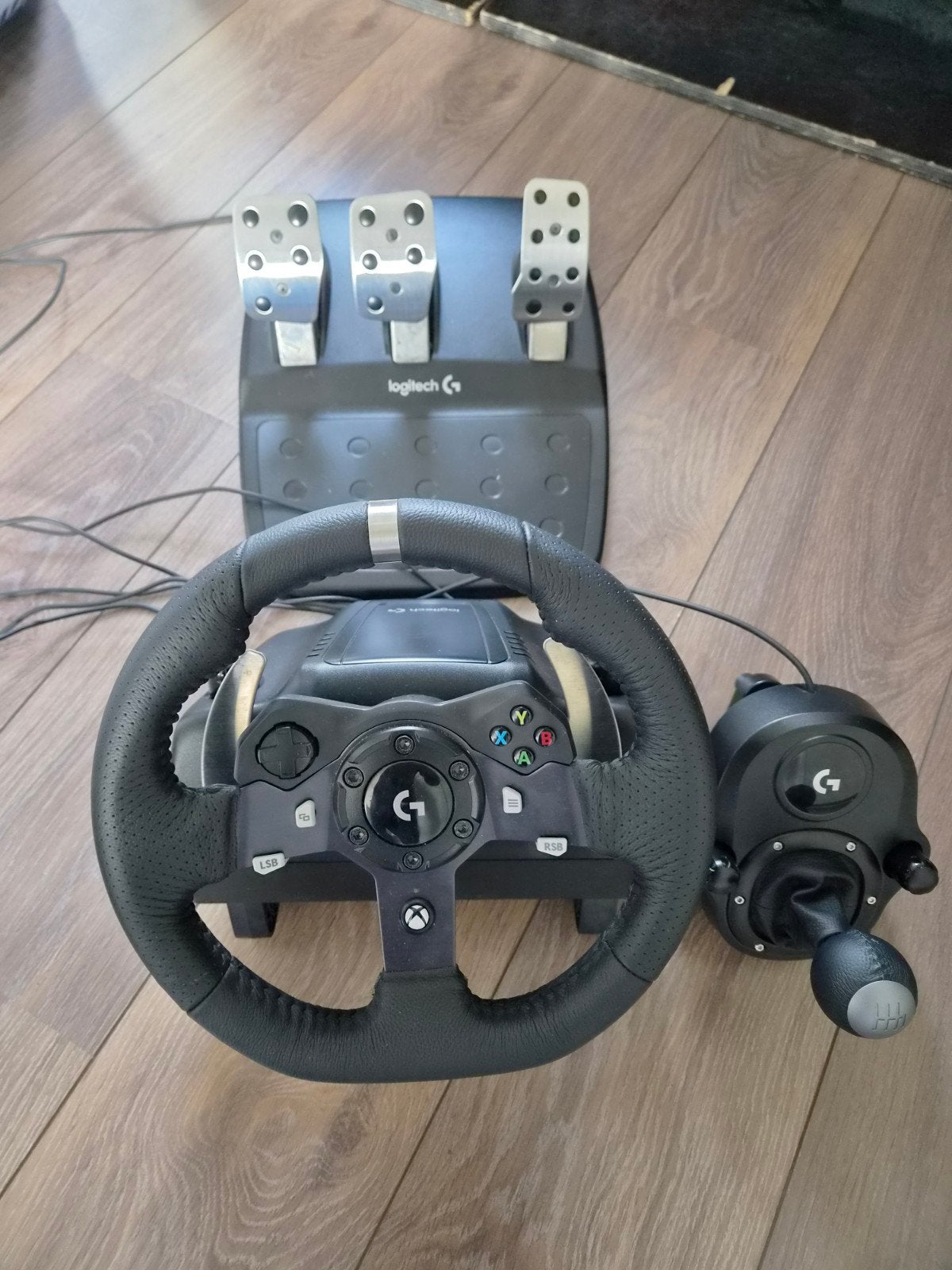 Logitech G920 race stuur + shifter, Spelcomputers en Games, Ophalen, Overige merken, Zo goed als nieuw