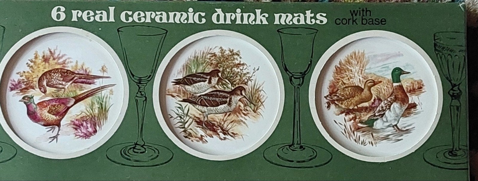 onderzetters van keramiek, Ophalen of Verzenden