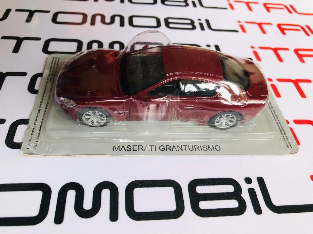 Maserati Granturismo Bordeaux rood schaal 1:43, Hobby en Vrije tijd, Ophalen of Verzenden, Nieuw, Auto, Overige merken