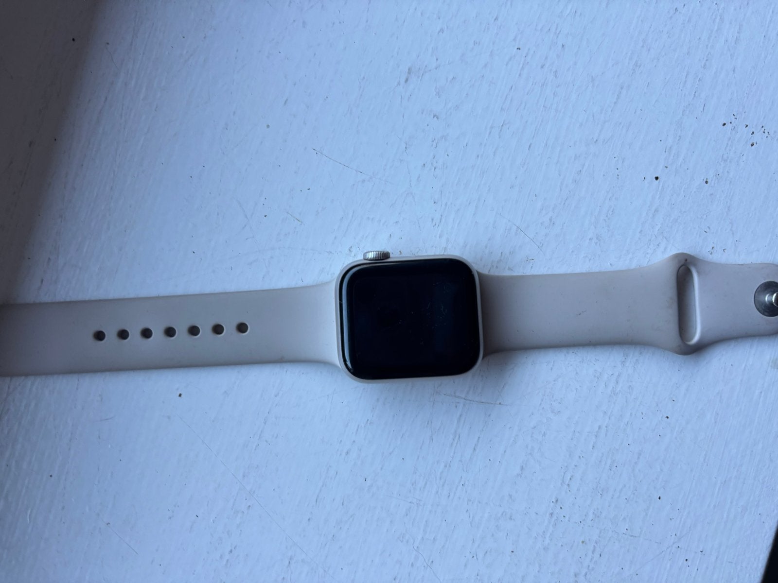 Apple Watch SE (defect) - Gekocht feb 2023, Ophalen of Verzenden, Gebruikt, Zilver, IOS