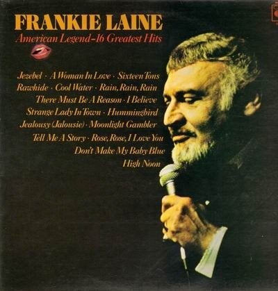 Frankie Laine – American Legend -16 Greatest Hits, Ophalen of Verzenden, Gebruikt, 12 inch