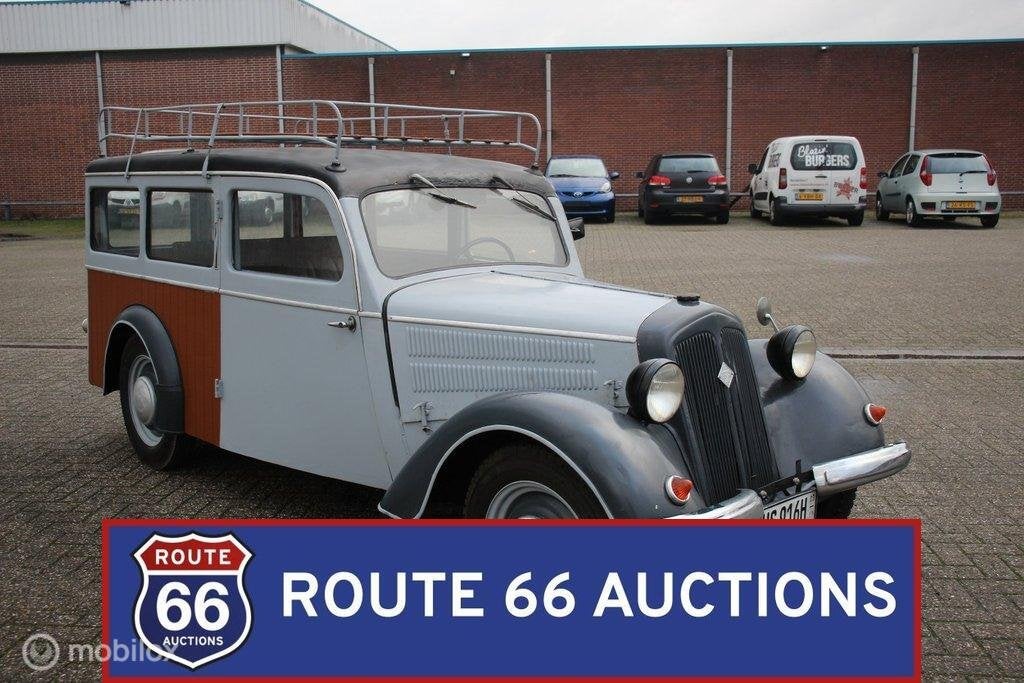 DKW-IFA F8 Kombi | 1951 | Route 66 Auctions, Overige merken, Overige carrosserieën, Zwart, Bedrijf