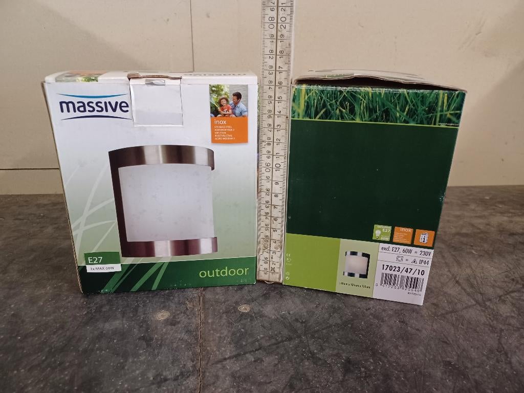 Buitenverlichting, Ophalen, Overige materialen, Minder dan 50 watt, Wandlamp