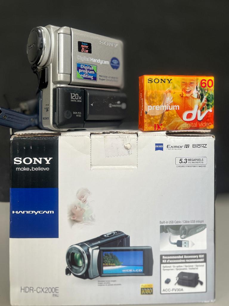 Sony Handycam DCR-PC5, Mini dv, 20x of meer, Ophalen of Verzenden, Camera